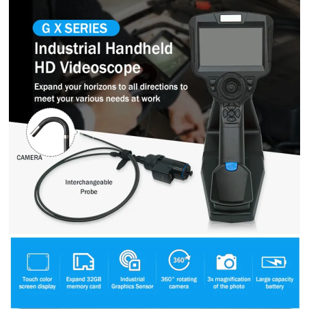 videoendoscope  béquillage motorisé GXM